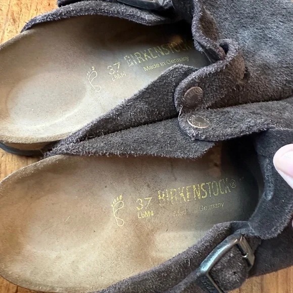 Birkenstock Brown clogs with Contoured Footbed - Picture 4 of 6